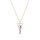 Crystal & Silver Halskette Spike in versch. Farben