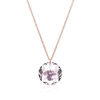 Crystal & Silver Halskette Classic Cut in versch. Farben