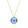 Crystal & Silver Halskette Classic Cut in versch. Farben