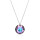 Crystal & Silver Halskette Classic Cut in versch. Farben
