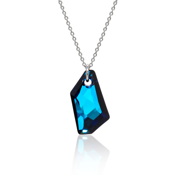 Crystal & Silver Halskette de ART