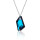 Crystal & Silver Halskette de ART