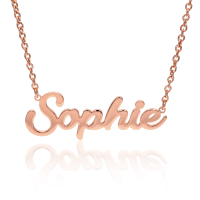 Namenskette Modell "Sophie" mit Deinem Namen