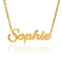 Namenskette Modell &quot;Sophie&quot; mit Deinem Namen