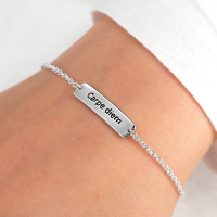 &quot;Say It&quot; Armband mit Spr&uuml;chen