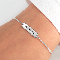 "Say It" Armband mit Sprüchen