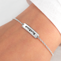 &quot;Say It&quot; Armband mit Spr&uuml;chen