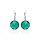 Crystal & Silver Ohrhänger Classic Cut in versch. Farben