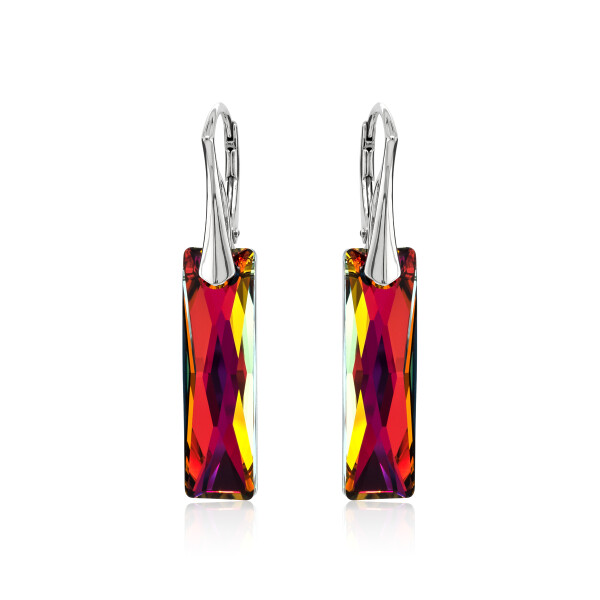 Ohrhänger mit Swarovski Kristall BAGUETTE