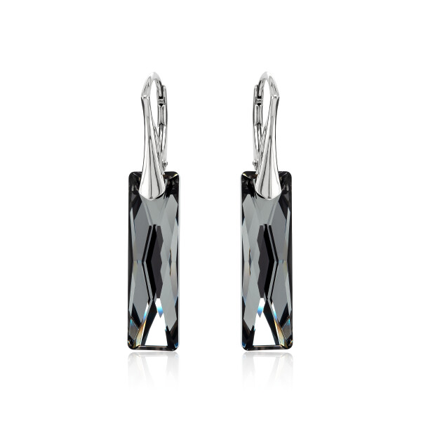 Ohrhänger mit Swarovski Kristall BAGUETTE