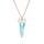 Crystal & Silver Halskette Spike in versch. Farben