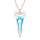 Crystal & Silver Halskette Spike in versch. Farben