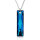 Crystal &amp; Silver Halskette Baguette Bermuda Blue
