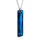 Crystal &amp; Silver Halskette Baguette Bermuda Blue