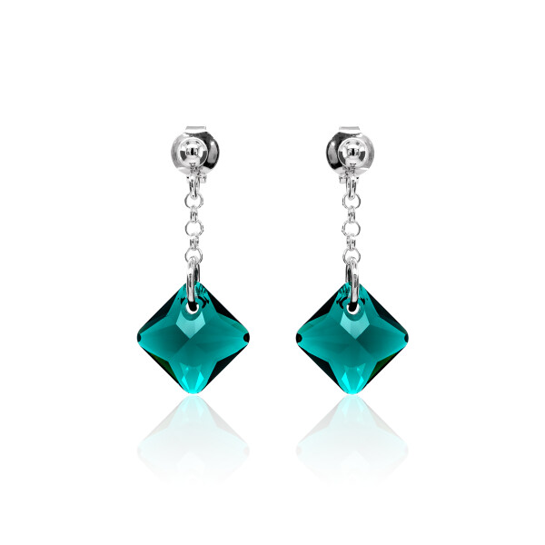 Ohrstecker mit Swarovski Kristall PRINCESS CUT