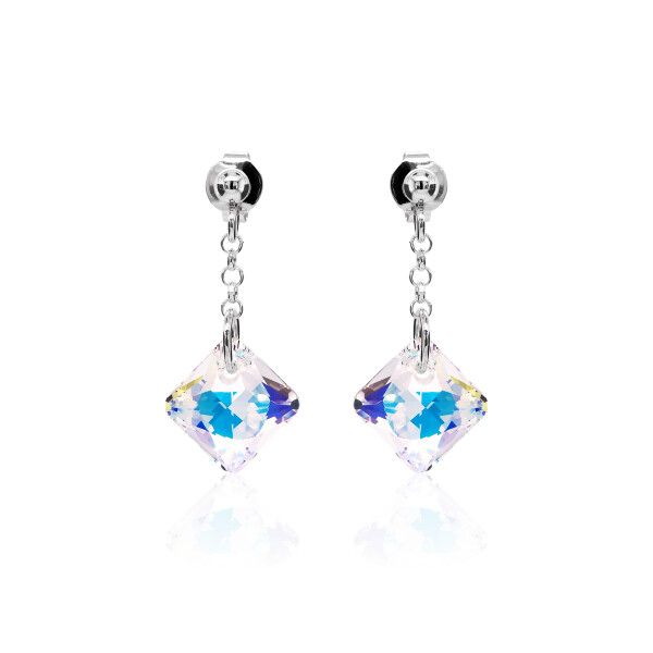 Ohrstecker mit Swarovski Kristall PRINCESS CUT