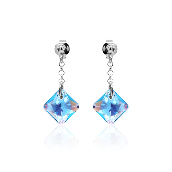 Ohrstecker mit Swarovski Kristall PRINCESS CUT
