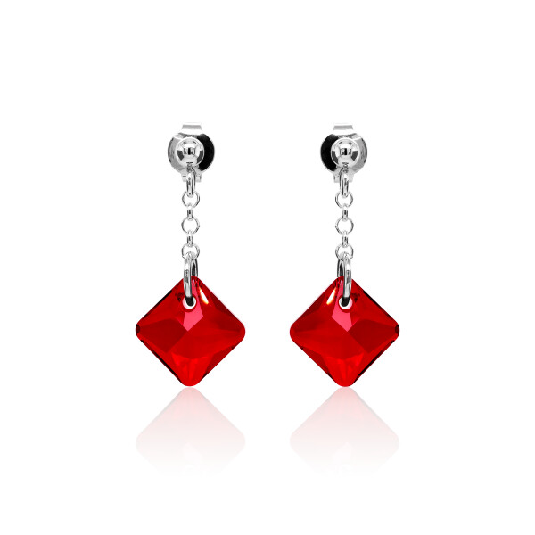 Ohrstecker mit Swarovski Kristall PRINCESS CUT