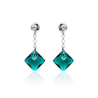 Ohrstecker mit Swarovski Kristall PRINCESS CUT