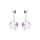 Crystal & Silver Ohrstecker Rivoli