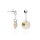 Crystal & Silver Ohrstecker Rivoli Luminous Green