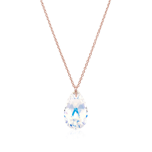 Halskette mit Swarovski Kristall PEAR