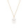 Crystal & Silver Halskette Pear in versch. Farben