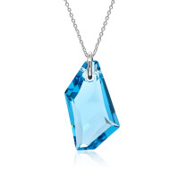 Crystal & Silver Halskette DeArt