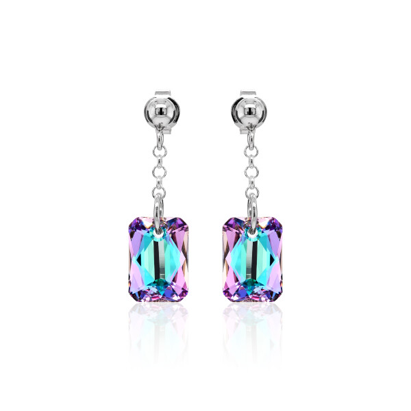 Ohrstecker mit Swarovski Kristall EMERALD CUT