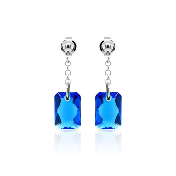 Ohrstecker mit Swarovski Kristall EMERALD CUT