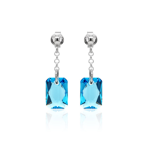 Ohrstecker mit Swarovski Kristall EMERALD CUT