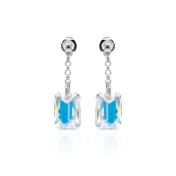 Ohrstecker mit Swarovski Kristall EMERALD CUT