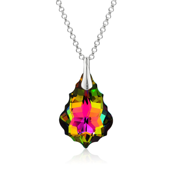 Halskette mit Swarovski Kristall BAROQUE