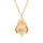 Crystal & Silver Halskette Baroque