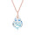 Crystal & Silver Halskette Baroque