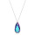 Crystal & Silver Halskette Tear Vitrail Light