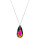 Crystal & Silver Halskette Tear Vitrail Medium