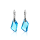 Crystal & Silver Ohrhänger De-Art Aquamarine