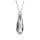 Crystal &amp; Silver Halskette Tear Argent Light