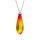 Crystal & Silver Halskette Tear Feueropal Blue AB