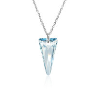 Halskette mit Swarovski Kristall SPIKE Blue Shade