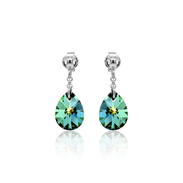 Ohrstecker mit Swarovski Kristall MINI PEAR Sahara