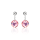 Crystal & Silver Ohrstecker Classic Cut