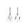 Crystal & Silver Ohrhänger De-Art Moonlight
