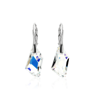 Crystal & Silver Ohrhänger De-Art Aurora Borealis