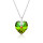 Crystal & Silver Halskette Heart
