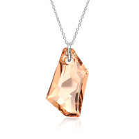 Crystal & Silver Halskette DeArt Golden Shadow