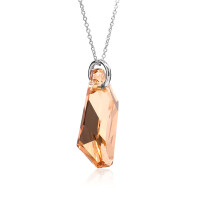 Crystal & Silver Halskette DeArt Golden Shadow