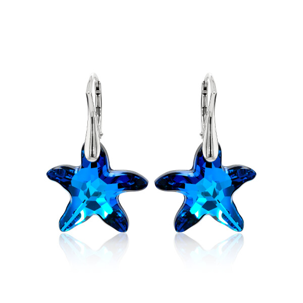 Ohrhänger mit Swarovski Kristall SEESTERN