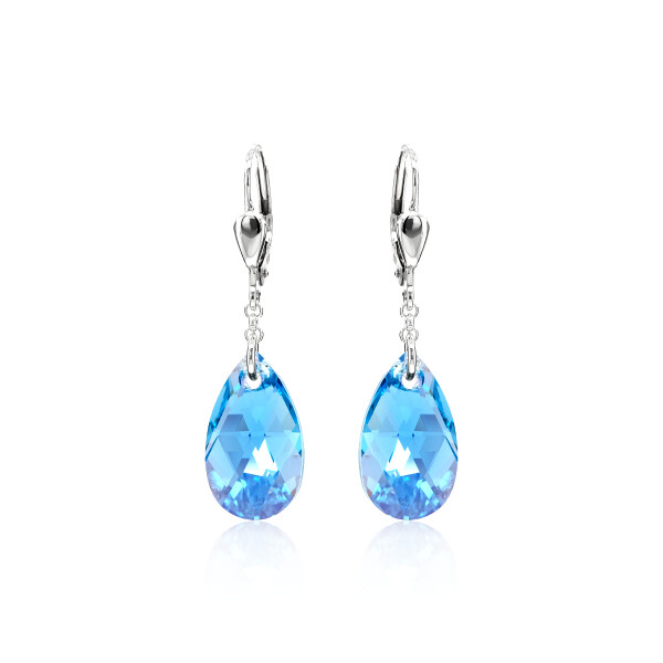 Pendel-Ohrhänger mit Swarovski Kristall PEAR